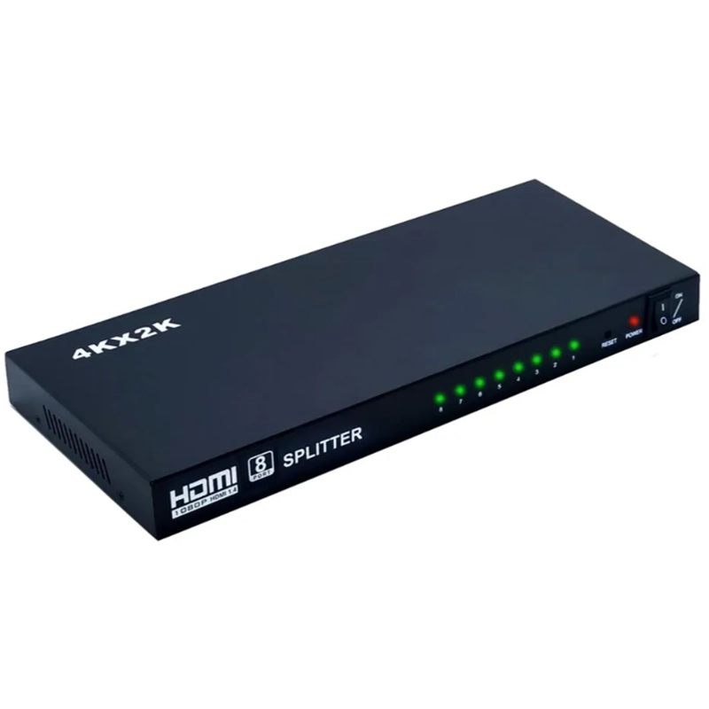 اسپلیتر 8HDMI پورت UHD 4k × 2k